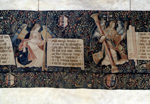 Hanging of the Revelation: Angels Carrying Instruments of the Passion