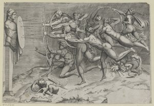 Drifting by Nicolas Beatrizet (attributed to)