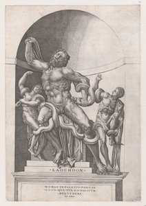 Speculum Romanae Magnificentiae: Laocoon by Nicolas Beatrizet