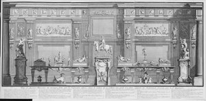The Gallery of Girardon, 18th century by Nicolas Chevalier