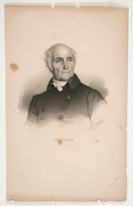Portrait of Pierre-Francois-Leonard Fontaine by Nicolas Eustache Maurin