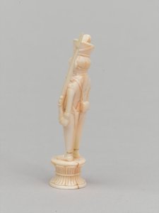 White pawn, chess piece, India by Nicolas Guerard