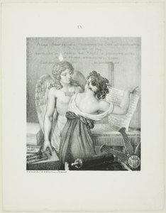 The Genius of Lithography, from Alois Senefelder’s L’Art de la lithographie