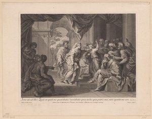 Twelve-Year-Old Jesus in the Temple by Nicolas Henri Tardieu