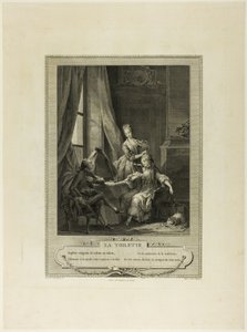 The Toilet, from Monument of the Physical and Moral Costume of the Late Eighteenth Century by Nicolas Joseph Voyez