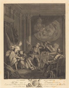The Path to Fortune by Nicolas Joseph Voyez after Pierre Antoine Baudouin