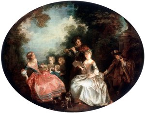 Concert in a Park, 18th century