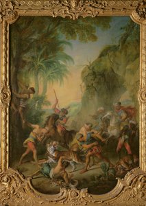 Tiger Hunt, 1736 by Nicolas Lancret
