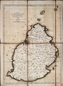 Map of the Isle of France surveyed geometrically by Mr. l