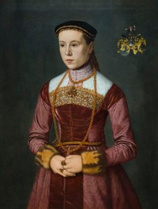 Susanna Stefan, wife of Wolfgang Furter by Nicolas Neufchatel