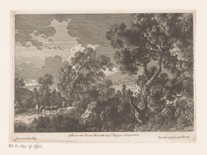 Forest Landscape with Shepherds and Flock