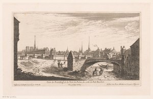 View of the Pont Neuf (title on object) by Nicolas Perelle