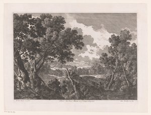 Landscape with Trees by Nicolas Perelle