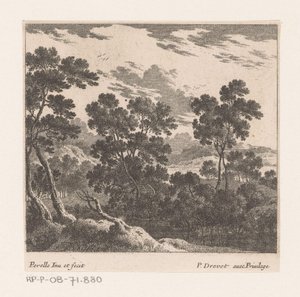 Landscape with Trees by Nicolas Perelle
