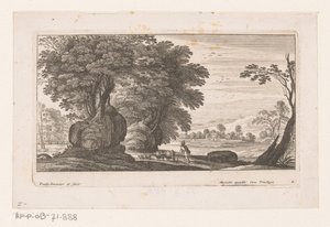 Landscape with Figure and Cattle (Landscapes series)