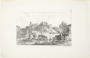 Landscape, from Second Notebook of Landscapes by Nicolas Perignon