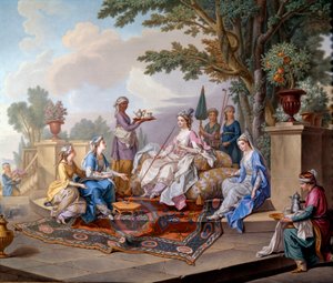 Lunch of the Sultana by Nicolas Pierre the Younger Pithou