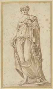 Flora Farnese, Seen from the Front by Nicolas Poussin (possibly)