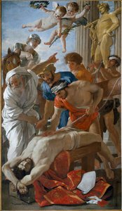 Martyrdom of Saint Erasmus by Nicolas Poussin