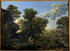 Spring or Earth Paradise by Nicolas Poussin