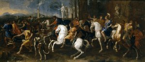 The Hunt of Meleager by Nicolas Poussin