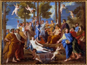 The Parnassus by Nicolas Poussin