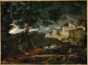 The Thunderstorm by Nicolas Poussin