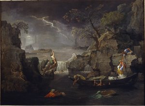 Winter or Deluge by Nicolas Poussin