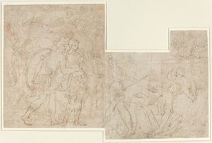 Three Soldiers Discovering a Sleeping Woman by Nicolas Raymond de La Fage