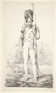 Grenadier a Pied de la Vieille Garde, from the series The Old French Army