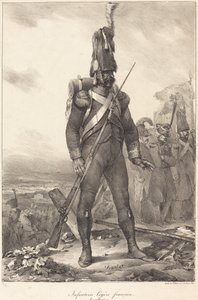 French Light Infantry, Carabinier by Nicolas Toussaint Charlet