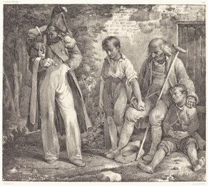 The Alms by Nicolas Toussaint Charlet