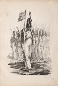 Military Costumes: Carabiners Sergeant, General Guide by Nicolas Toussaint Charlet