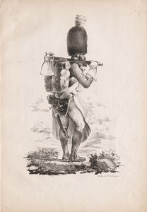Military Costumes: Infantry Sapper, 1817-1818