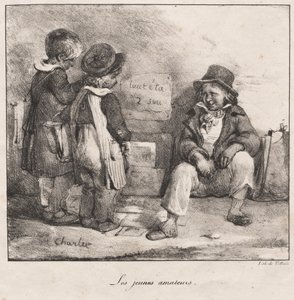 Sketch Book for the Use of Small Children: The Young Amateurs by Nicolas Toussaint Charlet