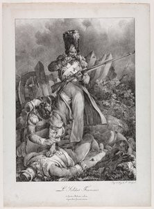 The French Soldier by Nicolas Toussaint Charlet