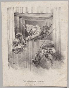 Winners and Losers, All Are Food for the Devil by Nicolas Toussaint Charlet