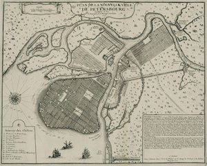 Map of Petersburg