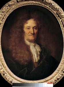 Portrait of Jean de la Fontaine by Nicolas de Largillière