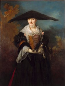 Portrait of the Beautiful Strasbourg by Nicolas de Largillière