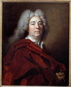 Self-portrait. Painting by Nicolas De Largilliere (1656-1746)