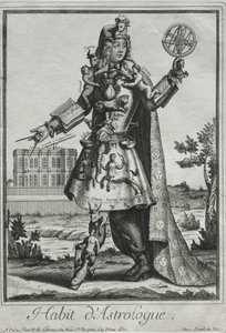 Fanciful Costumes: Costume of the Astrologer, c. 1690 by Nicolas de Larmessin II