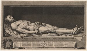 The Body of Christ in the Sepulchre by Nicolas de Platte Montagne