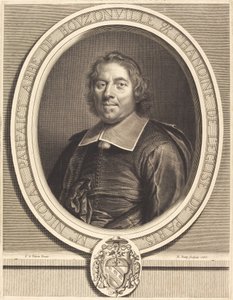 Nicolas Parfait by Nicolas de Poilly after Claude Lefebvre
