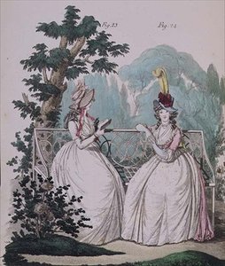 Morning Dress, Figs. 23 and 24, from Nikolaus Heideloff