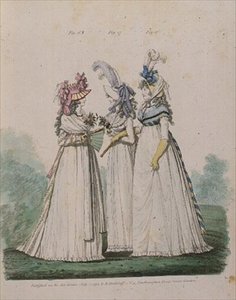 Morning Dresses (figs. 16) by Nicolaus von Heideloff