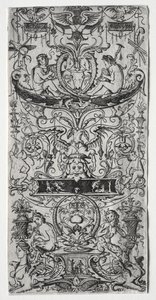 Ornament Panel Inscribed Victoria Augusta by Nicoletto da Modena