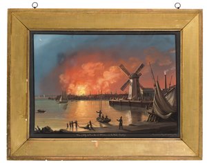 A View of the New York Fire, Taken Near the Mill in Brooklyn, December 16, 1835