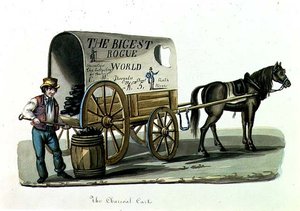 The Charcoal Cart by Nicolino Calyo