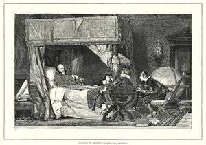 Italian Astronomer Galileo Galilei in Arcetri, Italy by Nicolo (after) Barabino